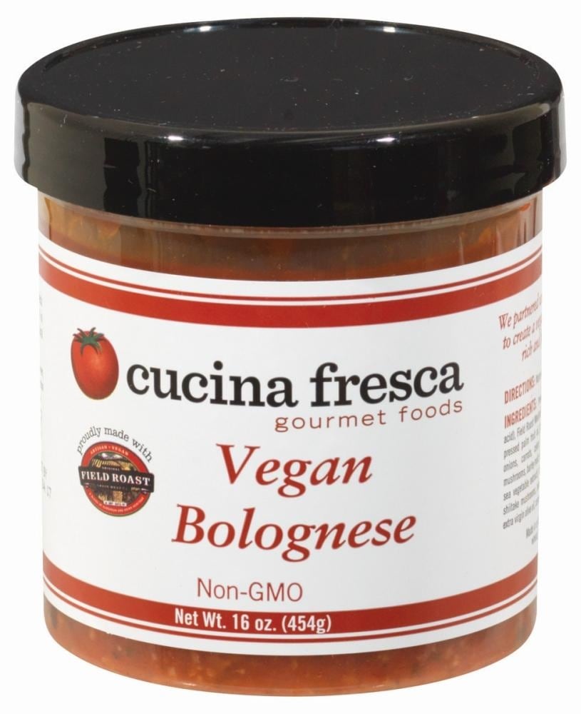 slide 1 of 1, Cucina Fresca Vegan Bolognese Sauce, 16 oz