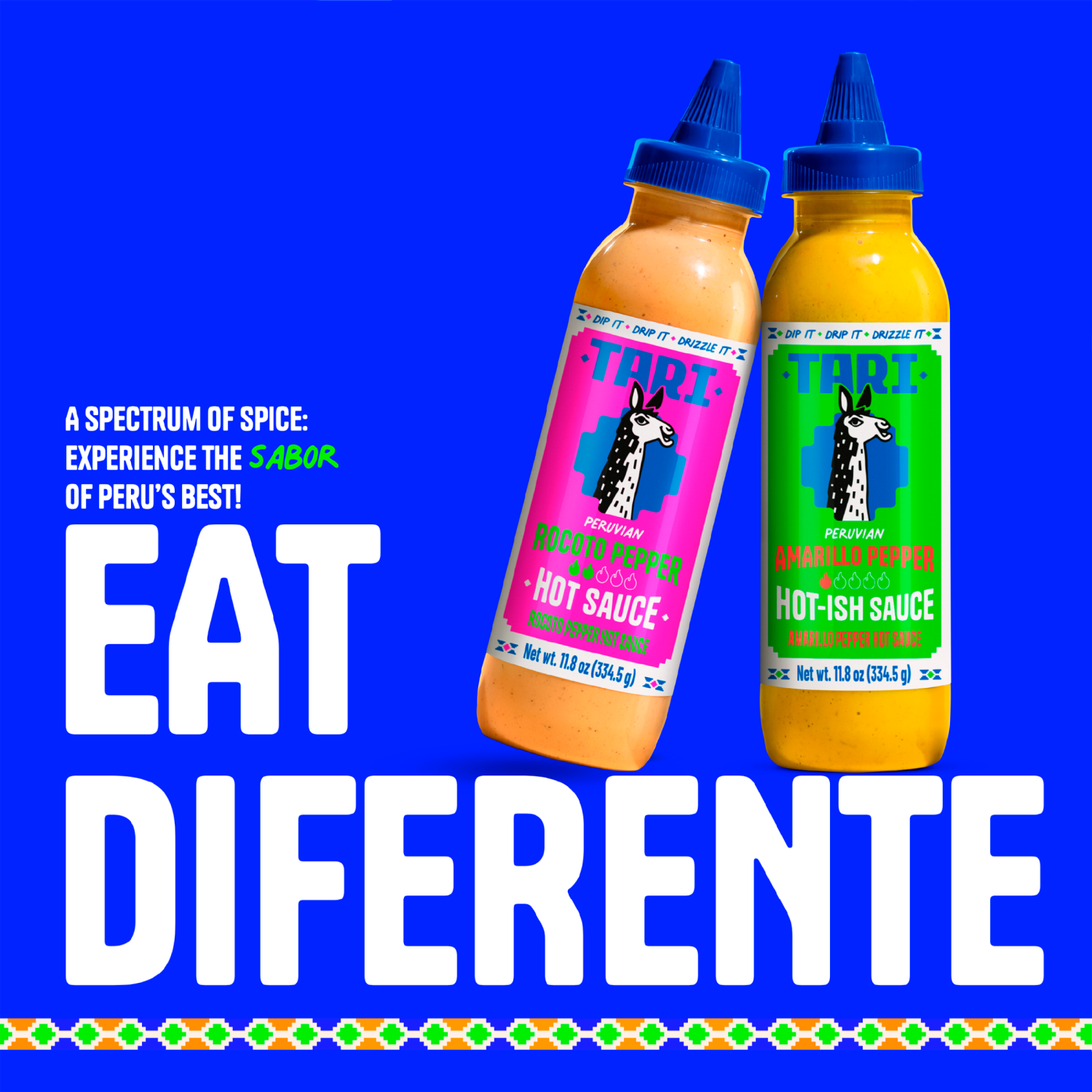 slide 7 of 8, Tari Hot Sauce - Aji Amarillo - Perfect for Chicken, Fish, Fries, Noodles & more - 11.8oz, 11.8 oz