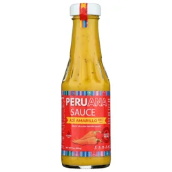Peruana Sauce Mild Spicy Yellow Pepper Aji Amarillo Sauce 7 oz
