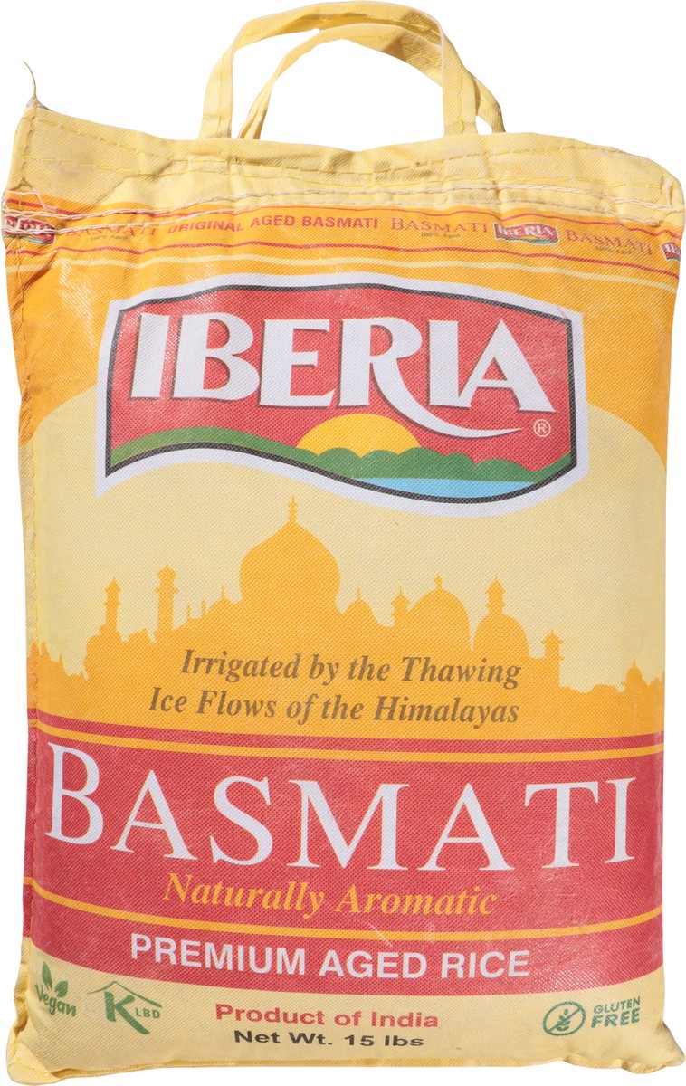 slide 8 of 12, Iberia Basmati Rice, 15 lb