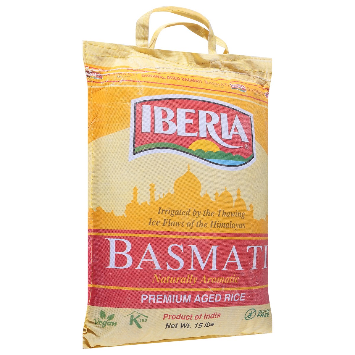 slide 12 of 12, Iberia Basmati Rice, 15 lb