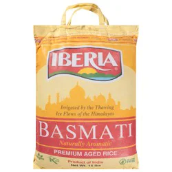 Iberia Basmati Premium Aged Rice 15 lb