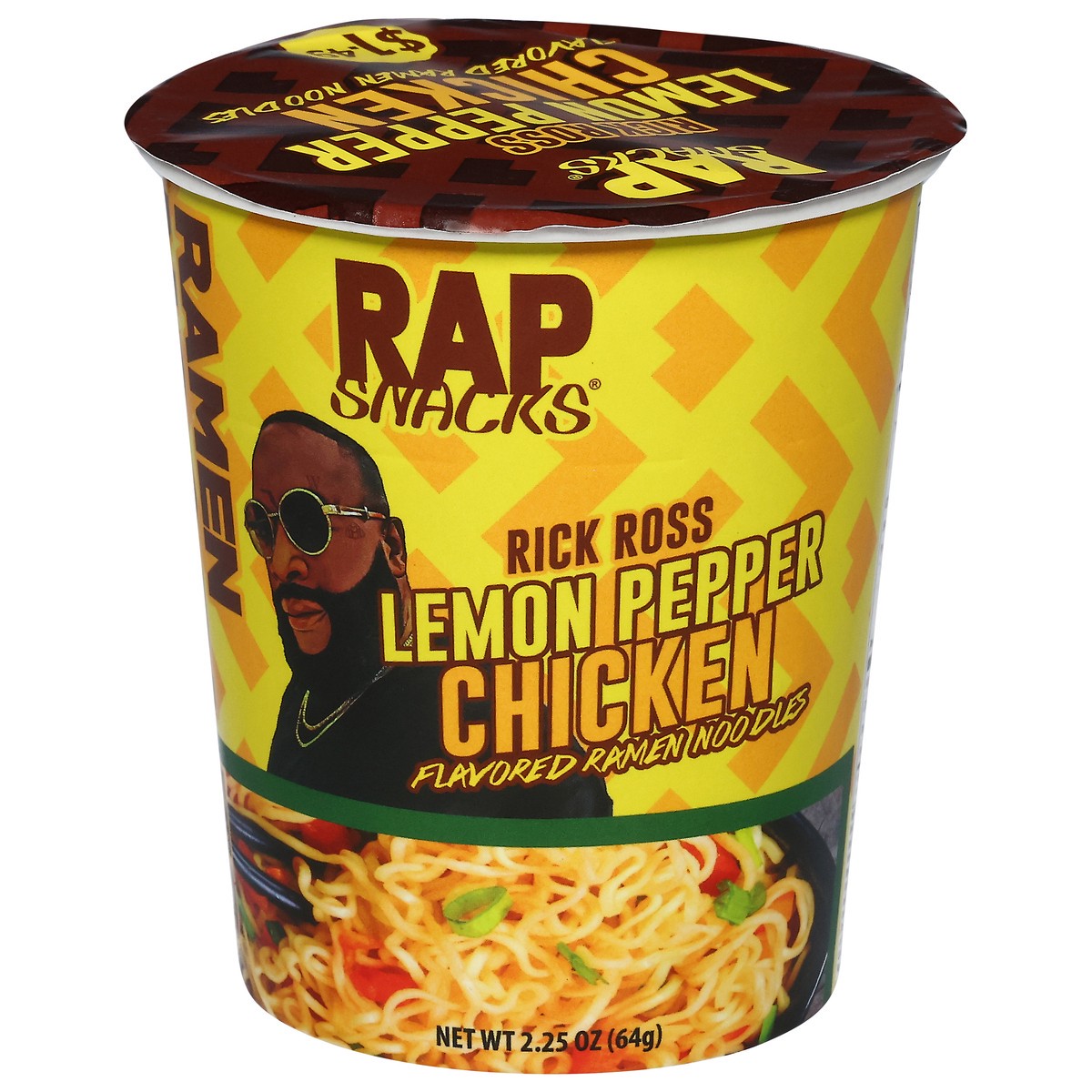 slide 3 of 4, Rap Snack Lemon Pepper Chicken, 2.25 oz