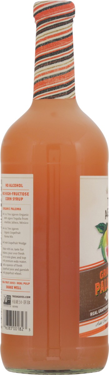 slide 10 of 13, Tres Agaves Paloma Margarita Mix, 1 Liter Bottle, 1 liter
