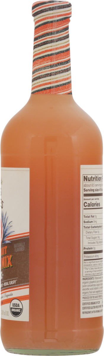 slide 4 of 13, Tres Agaves Paloma Margarita Mix, 1 Liter Bottle, 1 liter