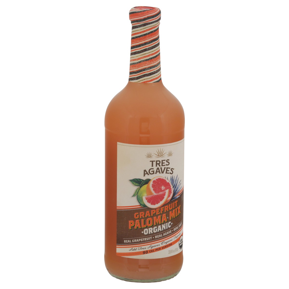 slide 12 of 13, Tres Agaves Paloma Margarita Mix, 1 Liter Bottle, 1 liter