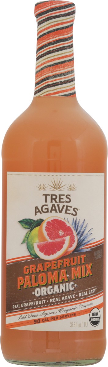 slide 9 of 13, Tres Agaves Paloma Margarita Mix, 1 Liter Bottle, 1 liter
