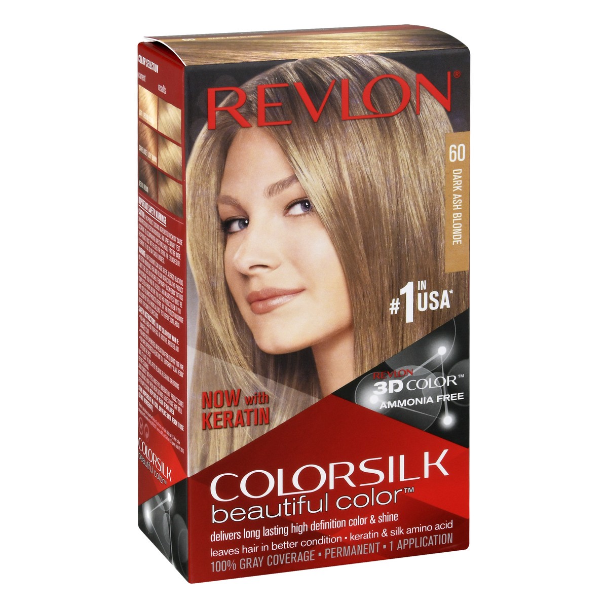 slide 7 of 12, Colorsilk Beautiful Color Dark Ash Blonde 60 Permanent Hair Color 1 ea, 1 kit