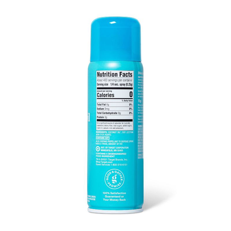 slide 2 of 3, Nonstick Coconut Oil Cooking Spray - 5oz - Good & Gather™, 5 oz