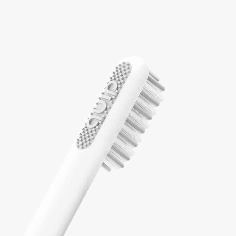 slide 5 of 12, quip Sonic Electric Toothbrush - Metal | Timer + Travel Case/Mount - Slate, 1 ct