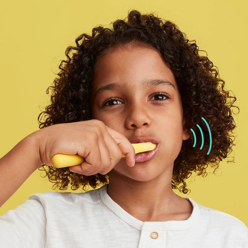 slide 4 of 14, quip Kids Sonic Electric Toothbrush - Rubber | Timer + Small Brush Head, 1 ct