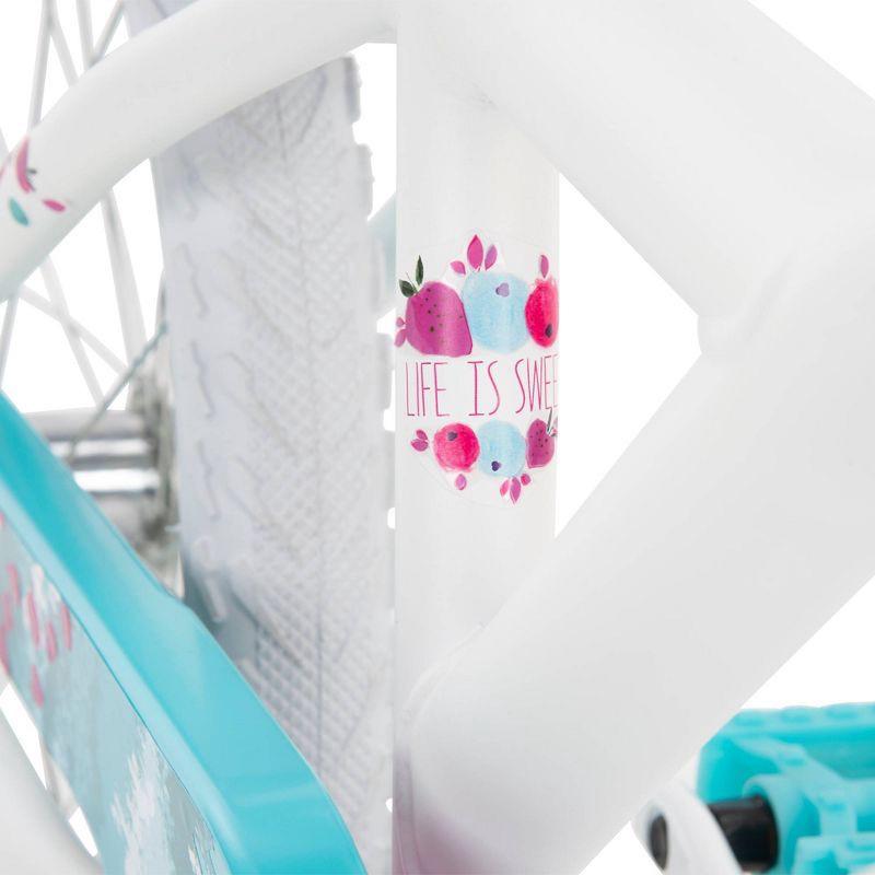 slide 4 of 6, Huffy Too Fab 20" Kids' Bike - White, 1 ct