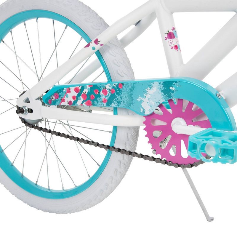 slide 5 of 6, Huffy Too Fab 20" Kids' Bike - White, 1 ct