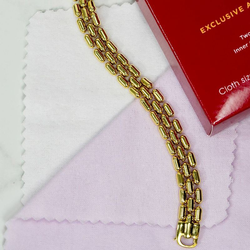 slide 3 of 3, Connoisseurs All-Purpose Jewelry Gold Polishing Cloth: Cleaner for Gold Surfaces, Not for Pearl or Opal, 1 ct