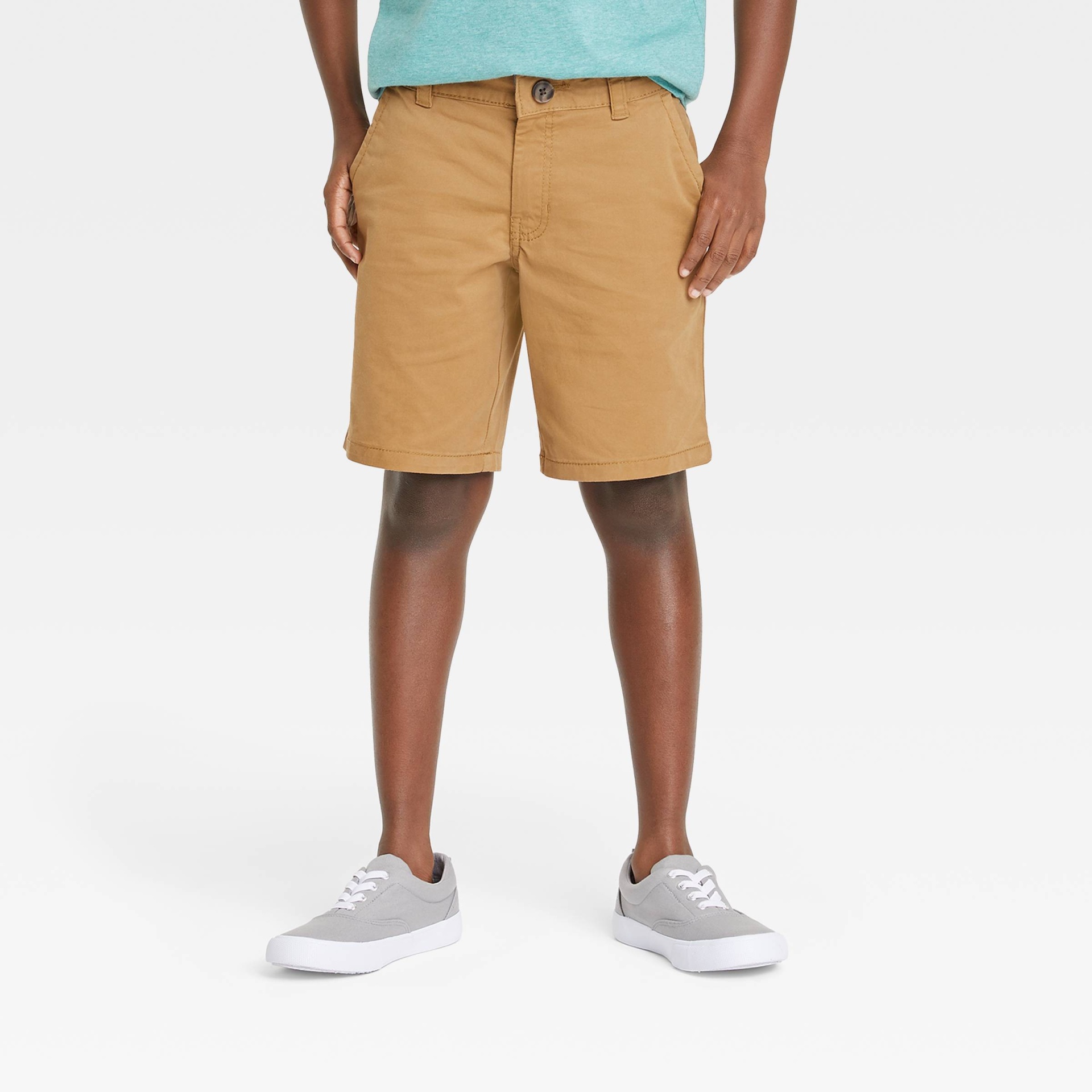 Cat and jack khaki on sale shorts