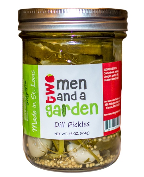 slide 1 of 1, Two Men and a Garden Dill Pickles, 16 oz