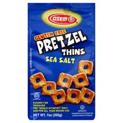Osem Pretzel Flat Gf Sltd - Each