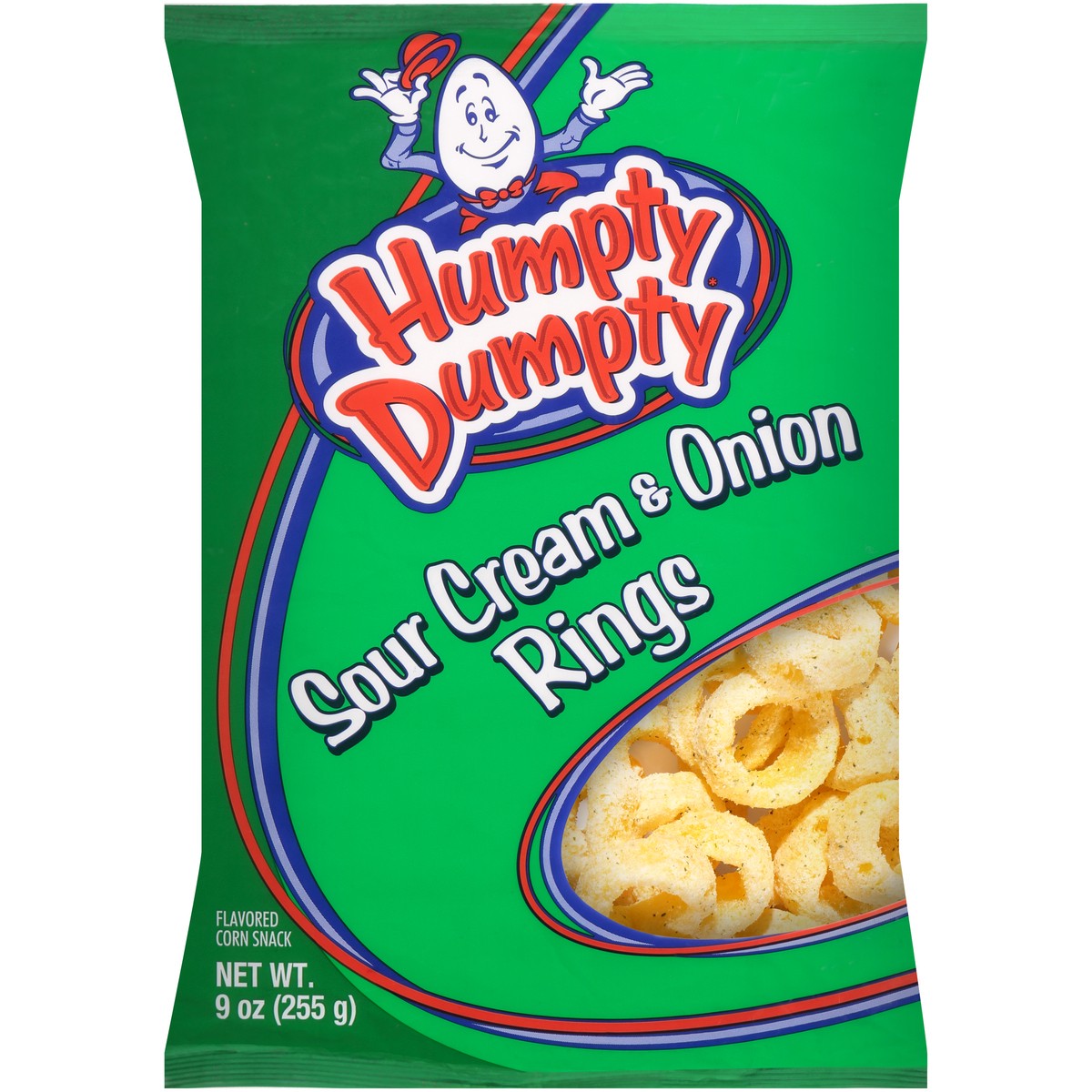 slide 5 of 9, Humpty Dumpty Snacks Sour Cream & Onion Rings - 9 OZ, 9 oz