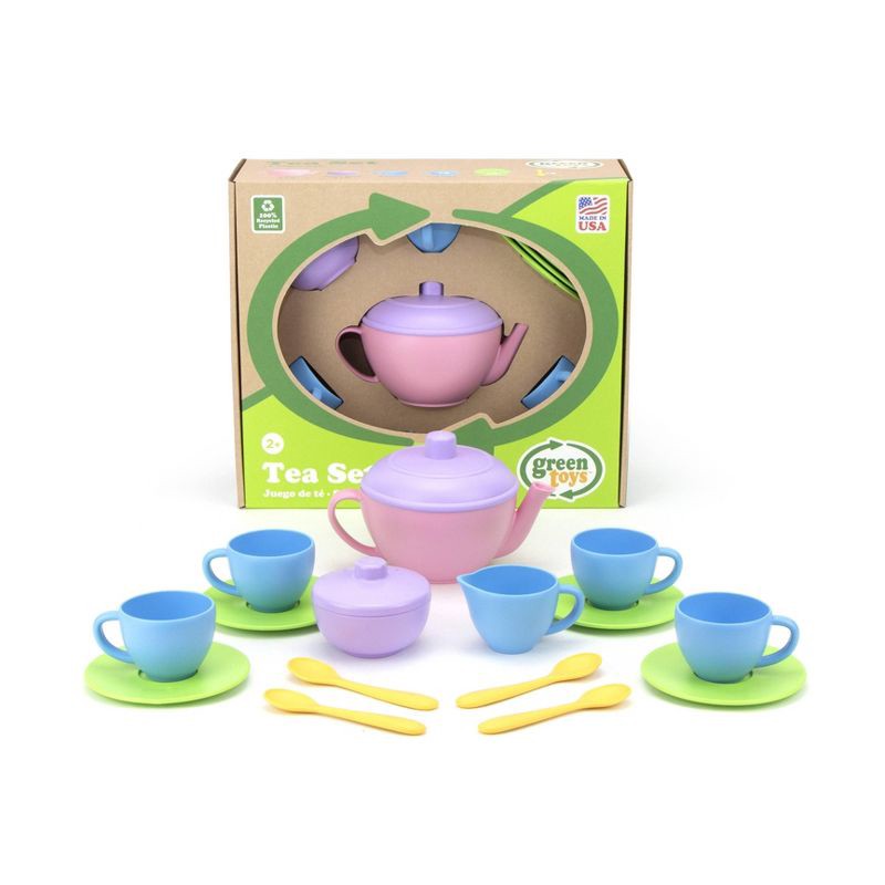 slide 2 of 7, Green Toys Tea Set, 1 ct