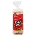 slide 1 of 1, ShopRite Shop Rite Plain Salted Rice Cake, 4 oz