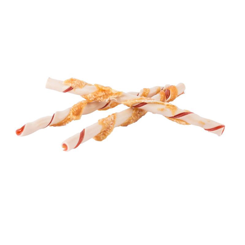 slide 4 of 11, DreamBone Chicken and Vegetable Twist Sticks Dog Treats - 50ct/12.3oz, 50 ct, 12.3 oz