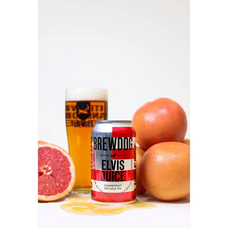 slide 3 of 4, BrewDog Elvis Juice IPA Beer - 6pk/12 fl oz Cans, 6 ct; 12 fl oz