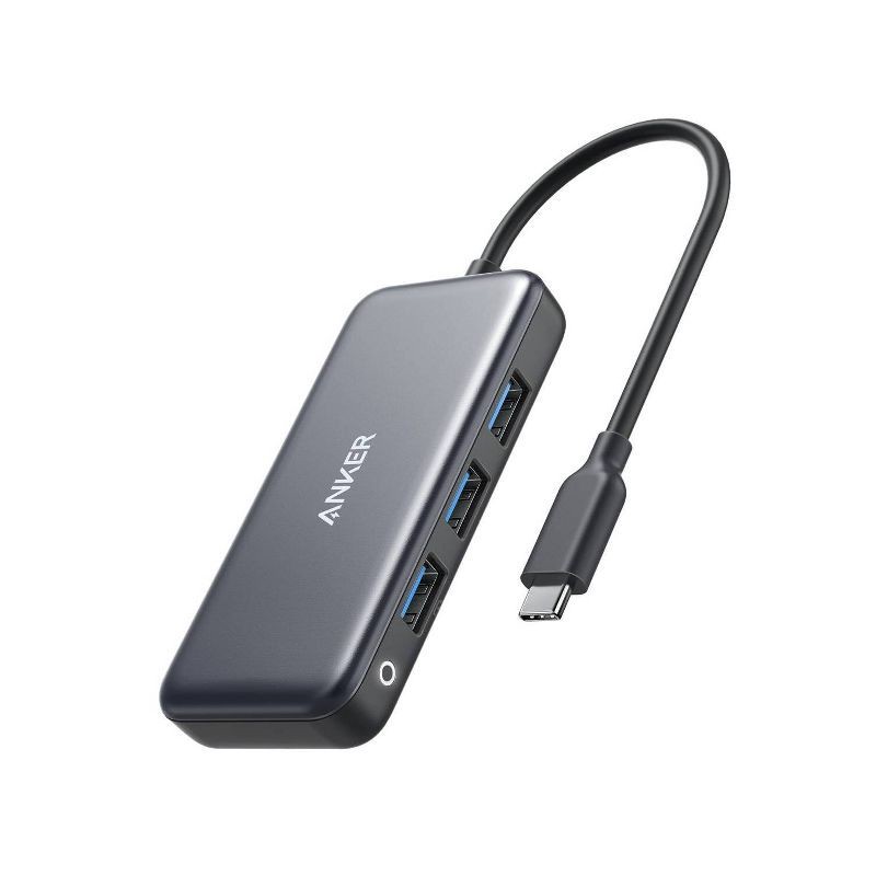 slide 1 of 1, Anker 4-in-1 Premium USB-C Hub, 1 ct