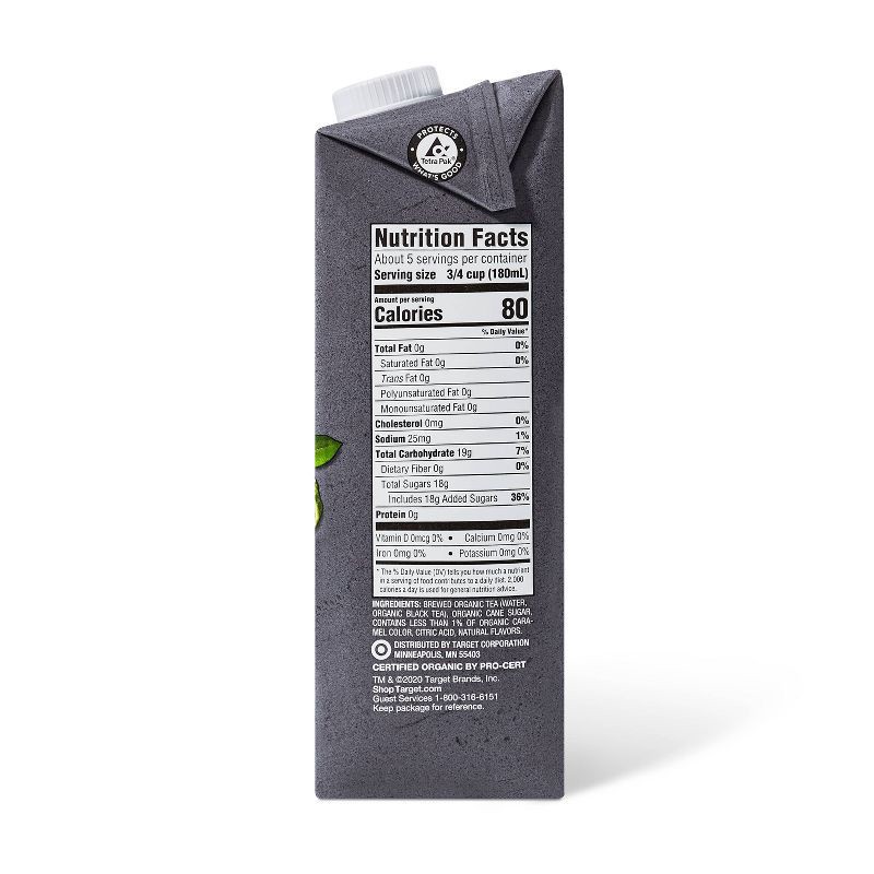 slide 2 of 3, Organic London Fog Tea Latte Concentrate - 32 fl oz - Good & Gather™, 32 fl oz