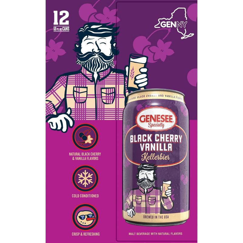 slide 3 of 3, Genesee Brewing Company Genesee Specialty Seasonal Beer - 12pk/12 fl oz Cans, 12 ct; 12 fl oz