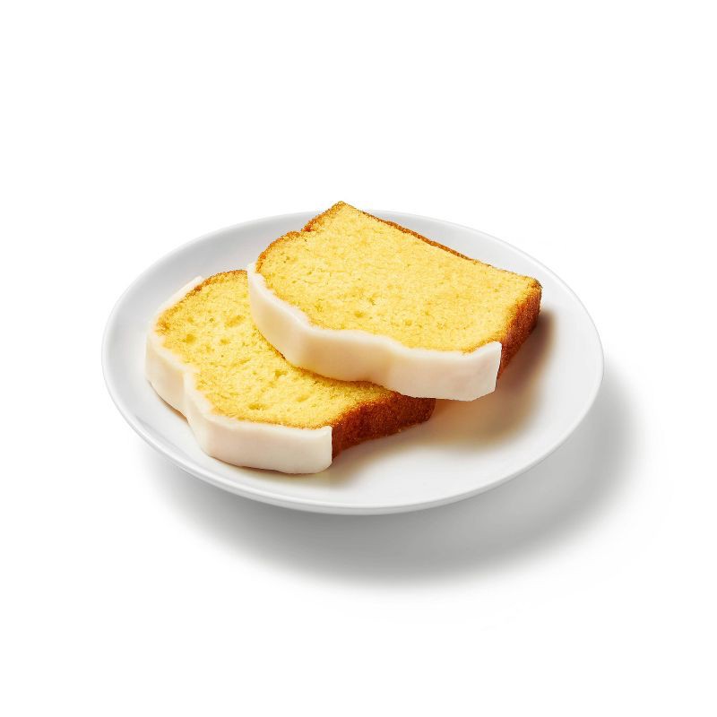 slide 2 of 3, Iced Lemon Sliced Loaf Cake - 14.1oz - Favorite Day™, 14.1 oz