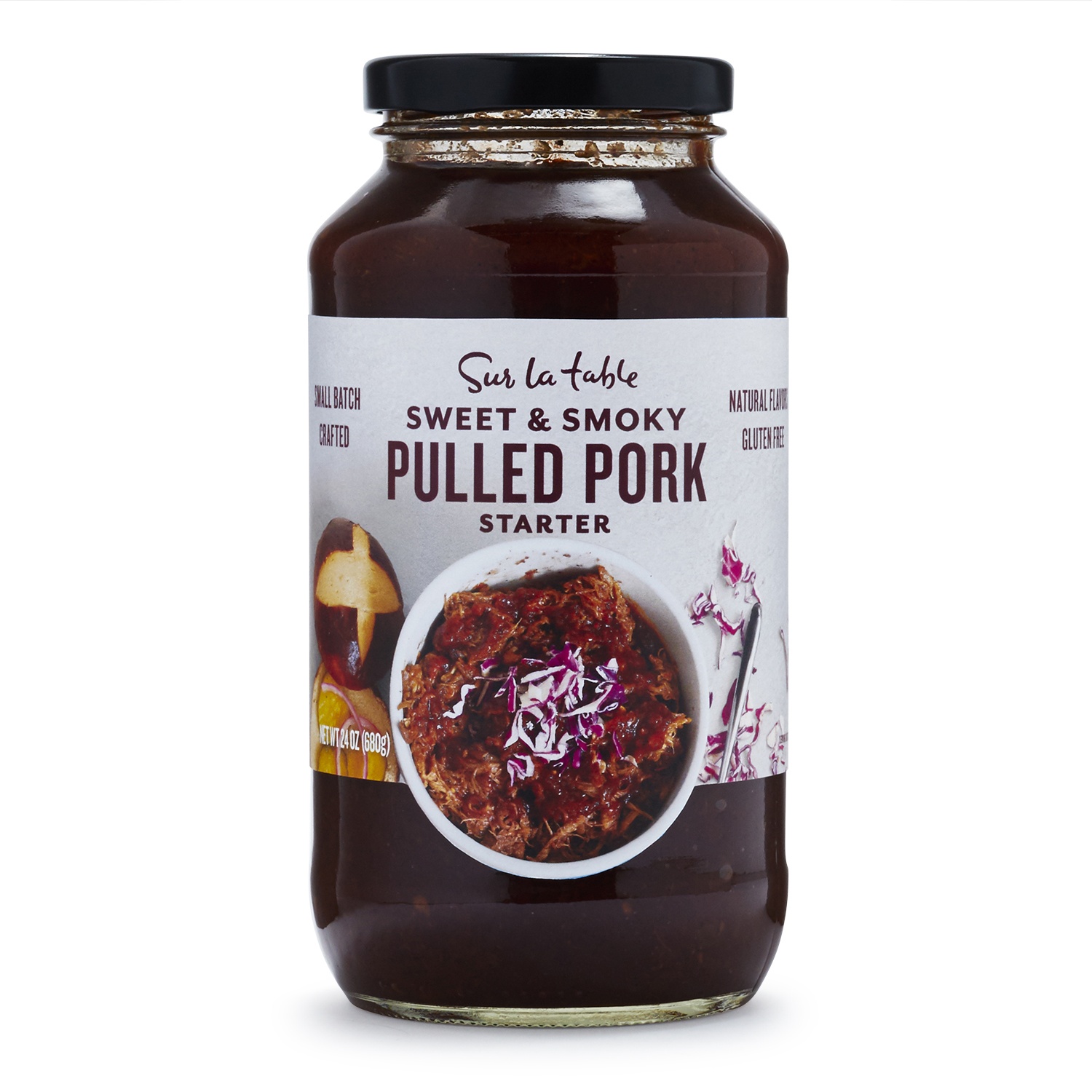 slide 1 of 1, Urban Accents Sur La Table Sweet & Smoky Pulled Pork Starter Sauce, 1 ct