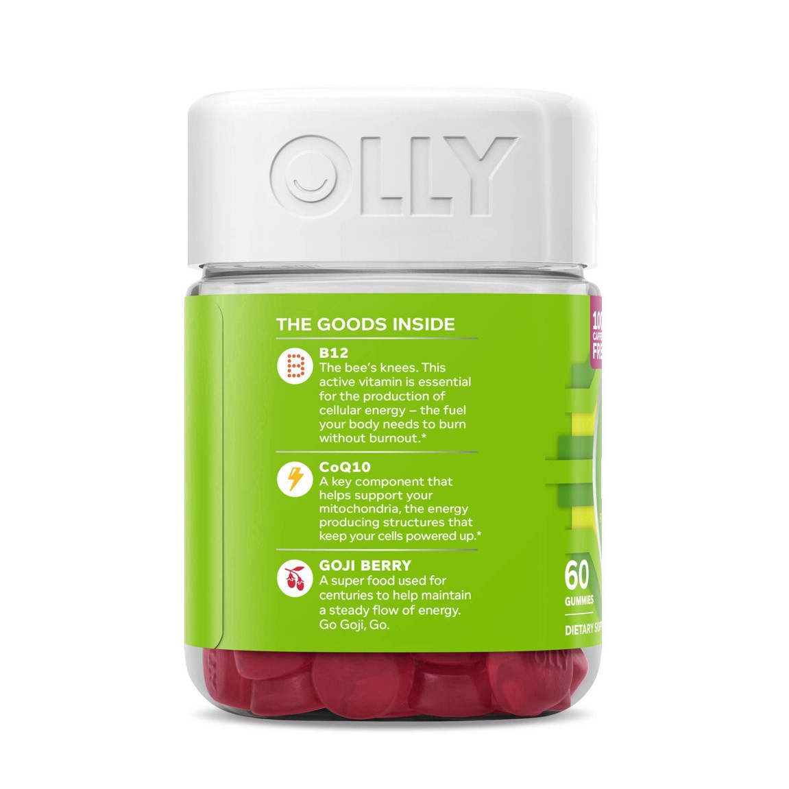 slide 66 of 99, Olly Daily Energy - Caffeine Free - 60ct, 60 ct