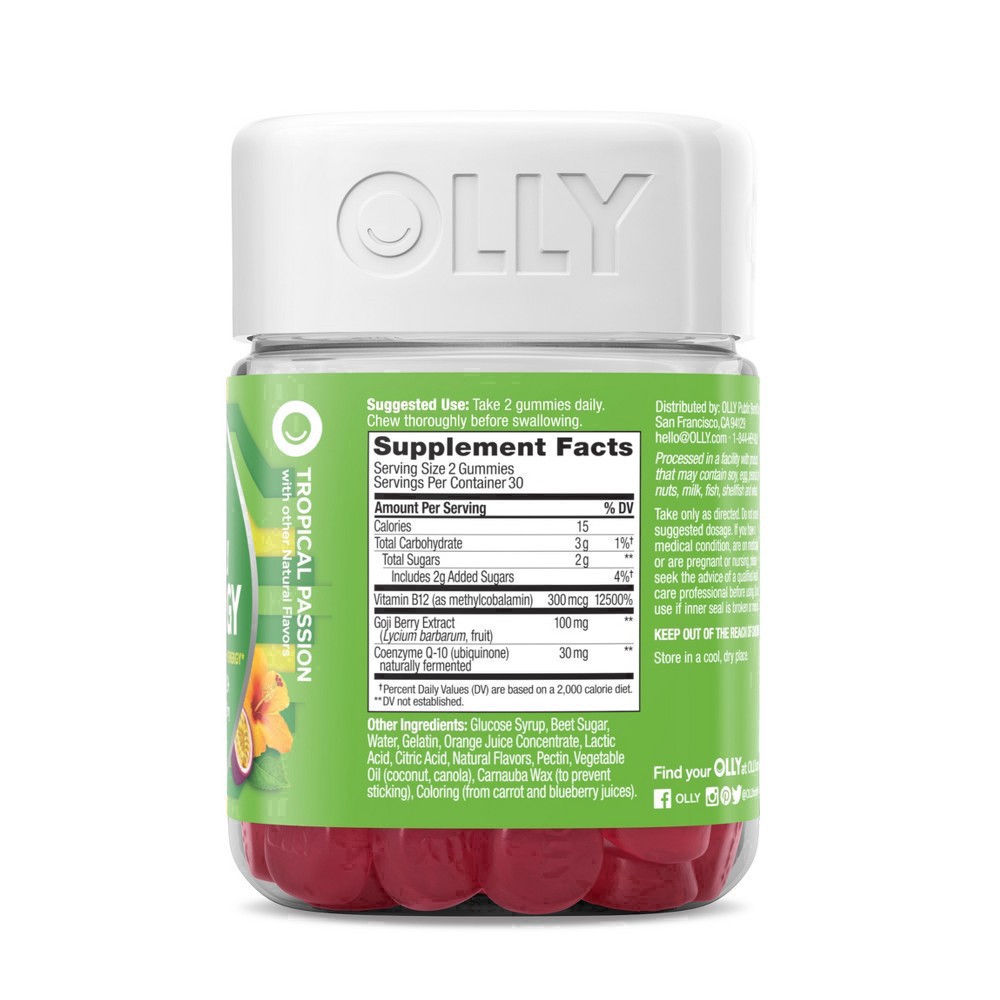 slide 49 of 99, Olly Daily Energy - Caffeine Free - 60ct, 60 ct