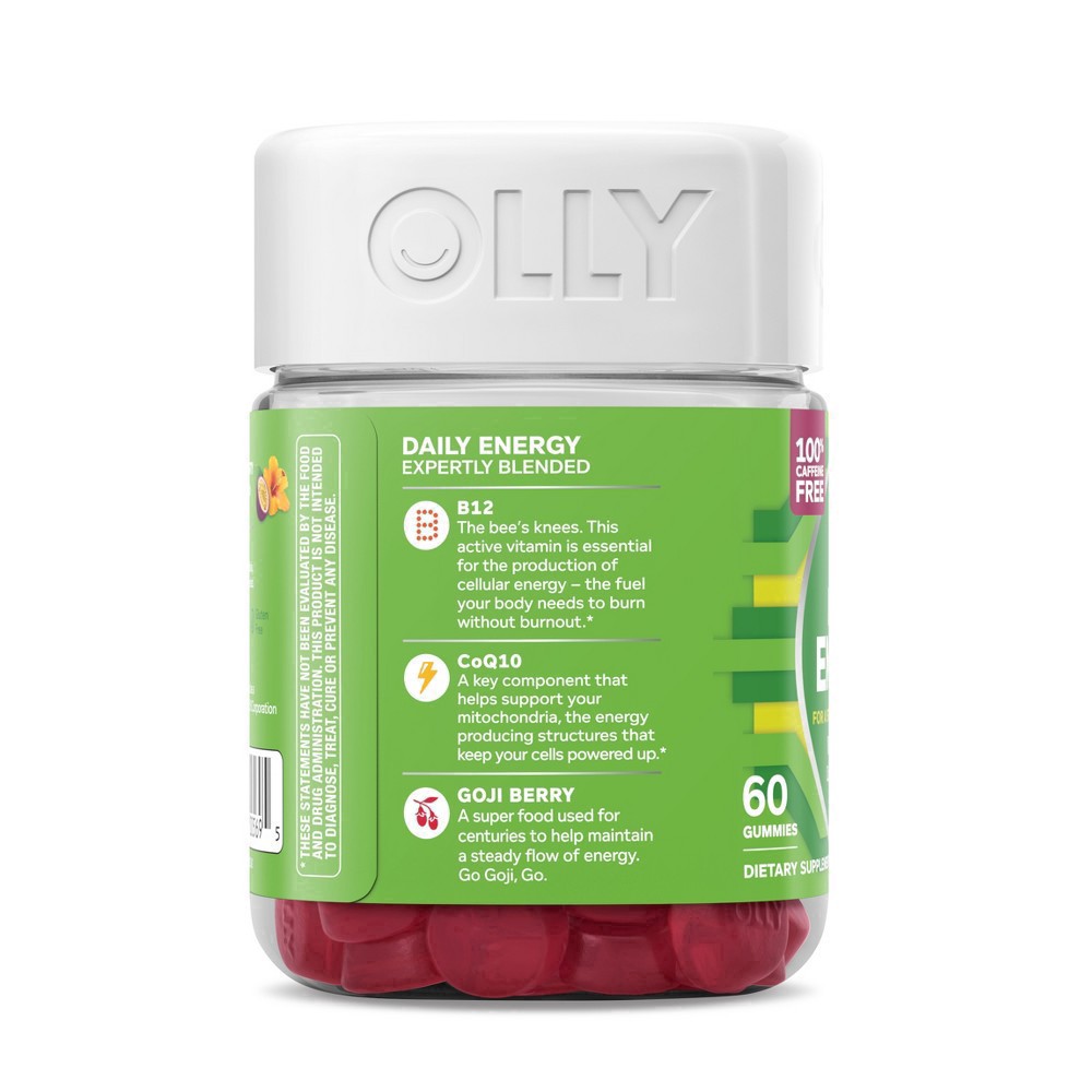 slide 88 of 99, Olly Daily Energy - Caffeine Free - 60ct, 60 ct