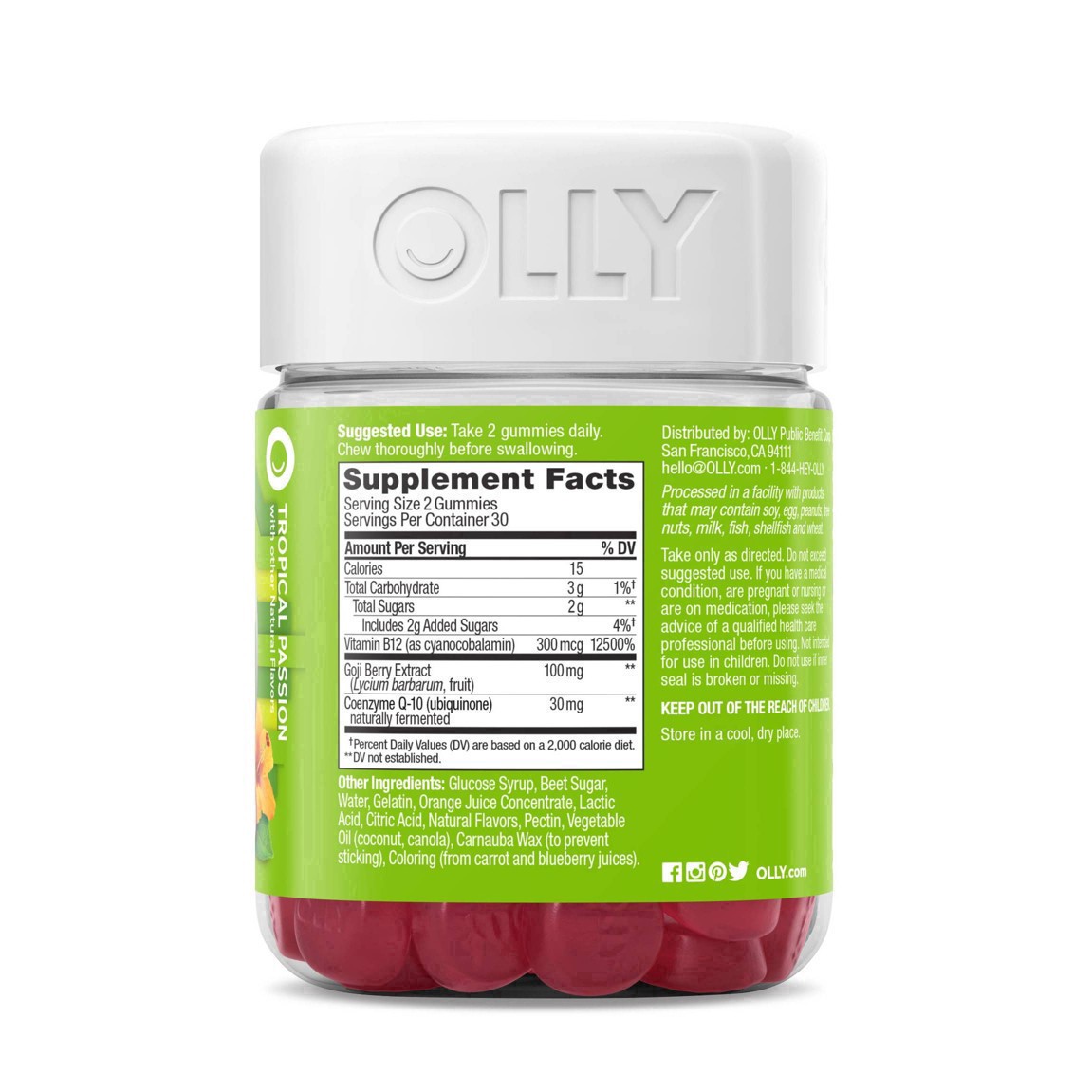 slide 79 of 99, Olly Daily Energy - Caffeine Free - 60ct, 60 ct