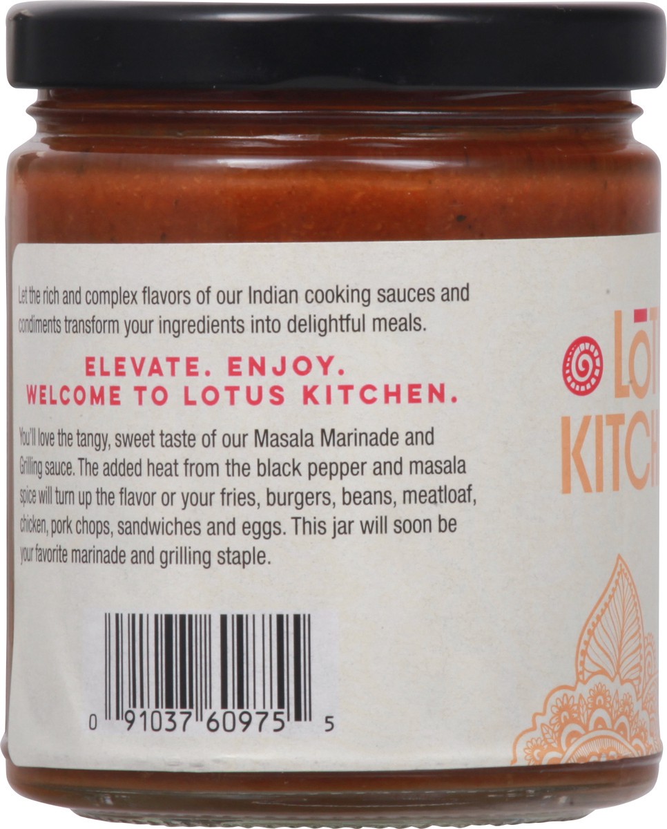 slide 7 of 11, Lotus Kitchen Masala Marinade & Grilling Sauce 9 oz, 9 oz