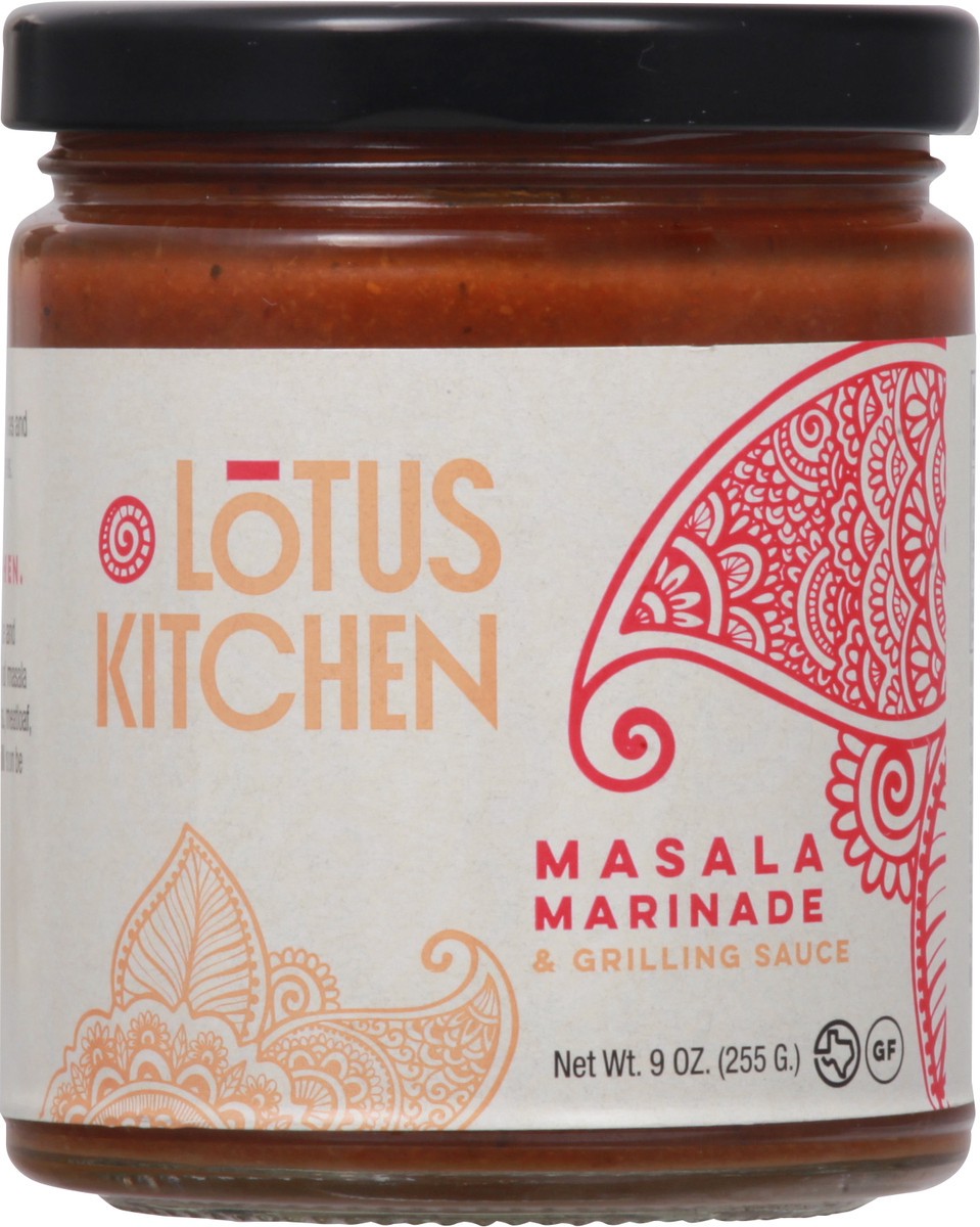 slide 1 of 11, Lotus Kitchen Masala Marinade & Grilling Sauce 9 oz, 9 oz