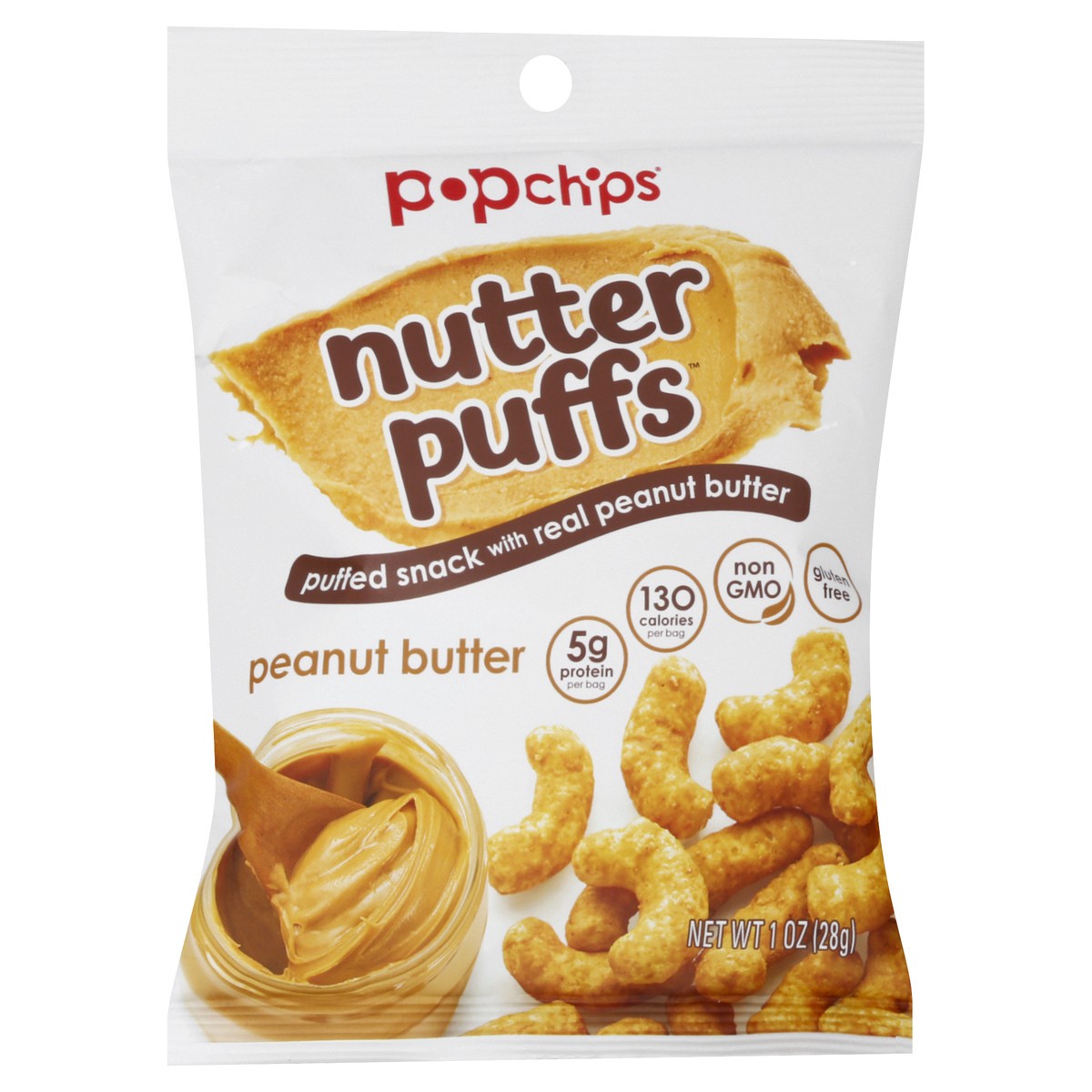 slide 5 of 10, Peanut Butter & Co. Nutter Puffs Puffed Snack, 1 oz