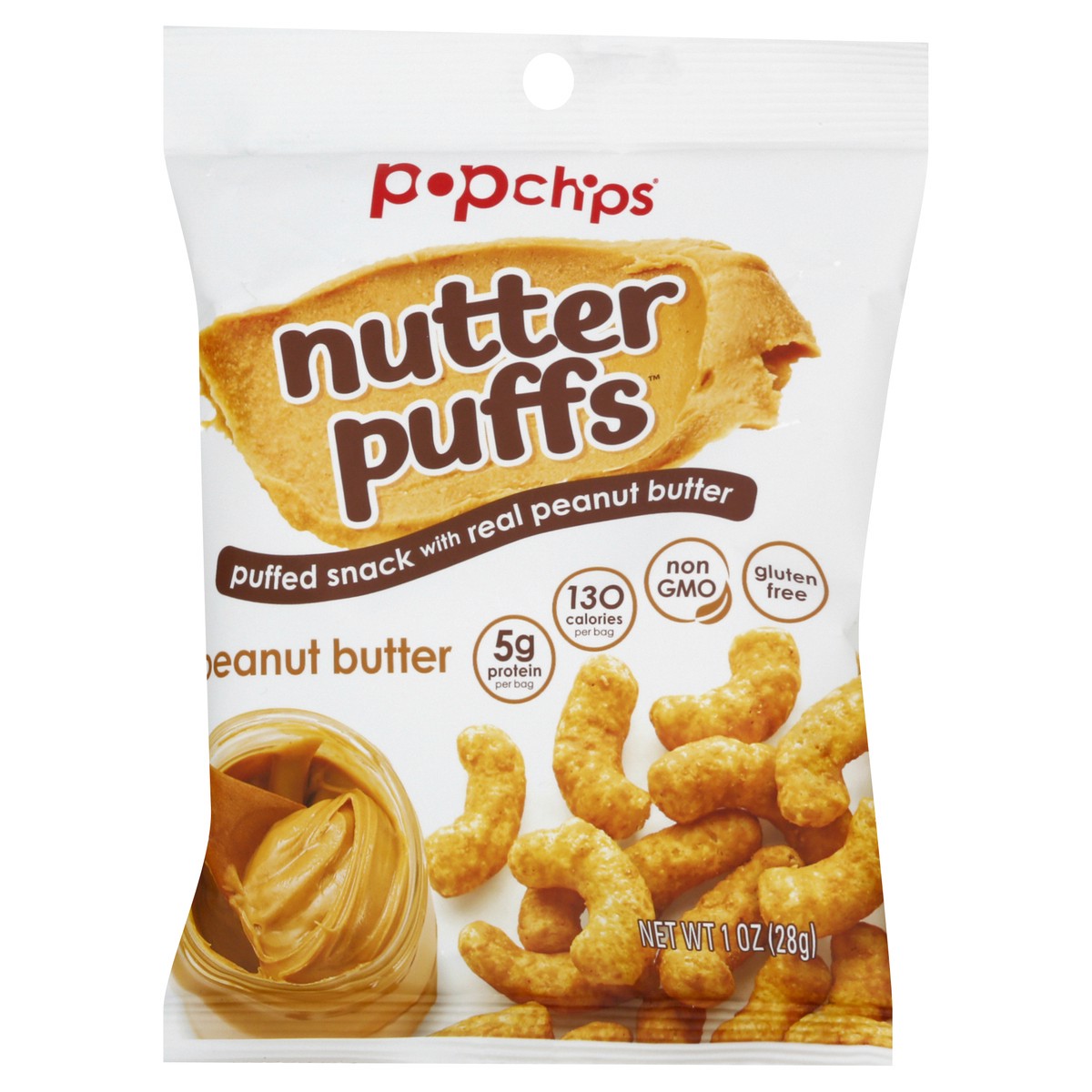 slide 2 of 10, Peanut Butter & Co. Nutter Puffs Puffed Snack, 1 oz