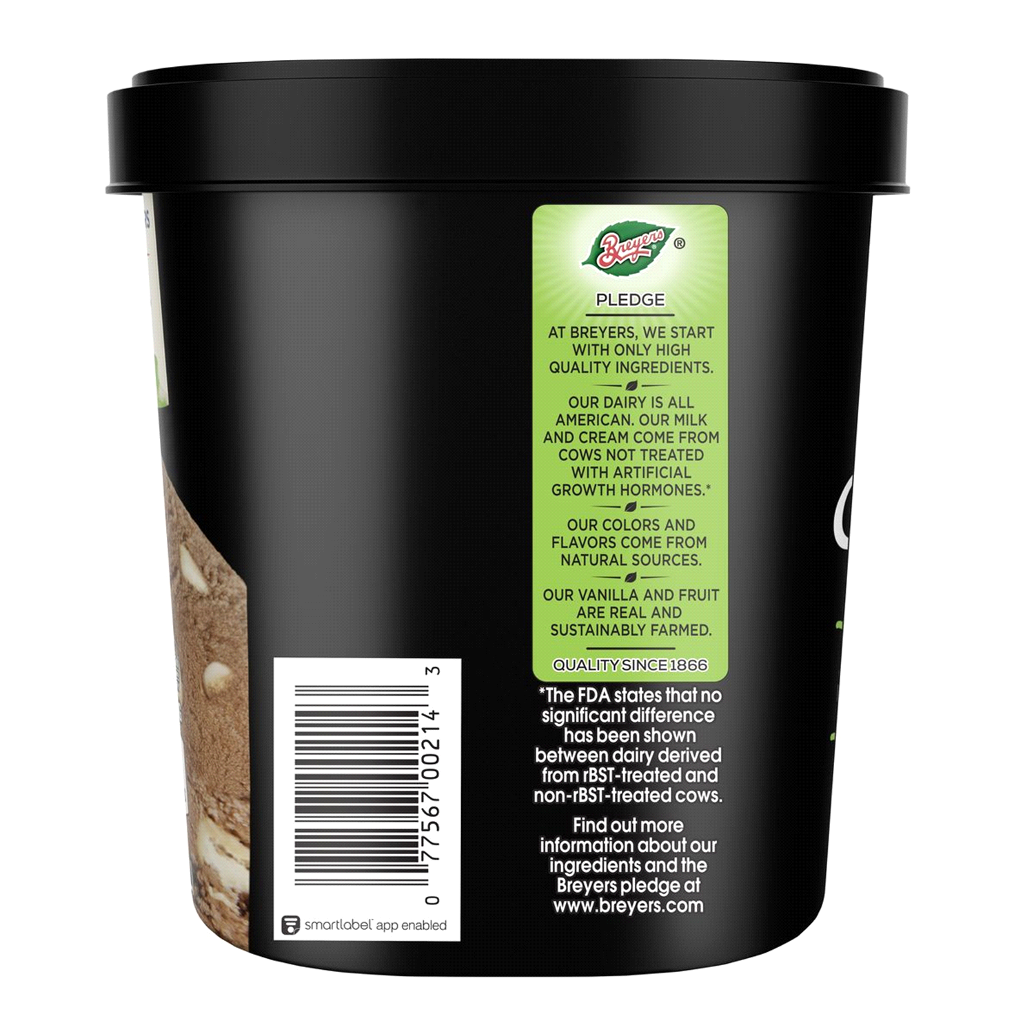 slide 3 of 5, Breyers S'Mores Frozen Dairy Dessert 1.5 qt, 48 oz