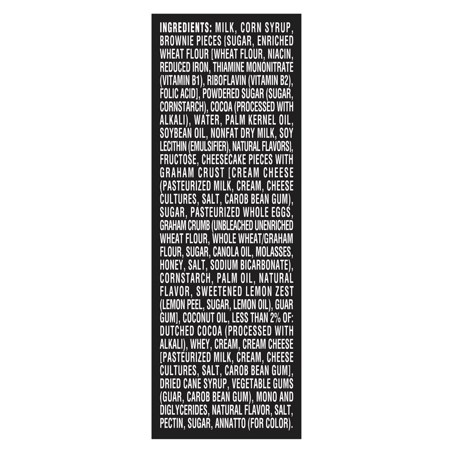 slide 4 of 5, Breyers Layered Dessert Brownie Cheesecake Frozen Dairy Dessert 1.5 qt, 48 oz