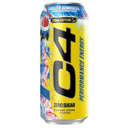 C4 Performance Frozen Bombsicle Energy Drink, 16 fl oz can