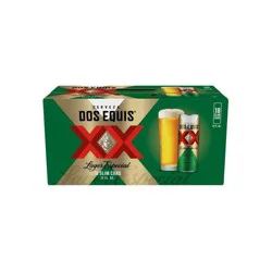 Dos Equis Mexican Lager Beer - 18pk/12 fl oz Cans