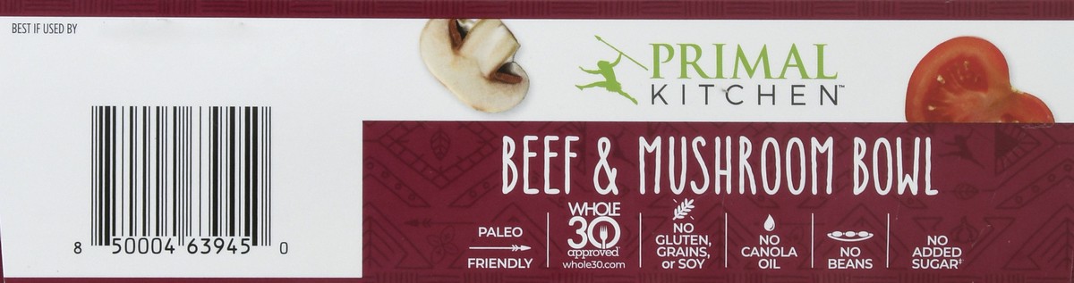 slide 6 of 13, Primal Kitchen Beef & Mushroom Bowl 11 oz, 11 oz