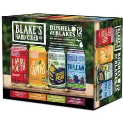 Blake's Hard Cider Co Blake's Mixed Bushel of Blake's Variety Hard Cider- 12pk/12 fl oz Cans