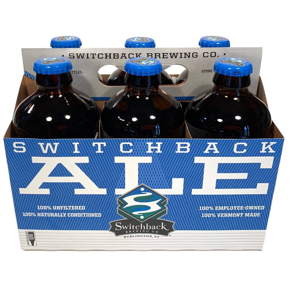 slide 2 of 3, Switchback Brewing Co Switchback Ale Beer - 6pk/12 fl oz Bottles, 6 ct; 12 fl oz
