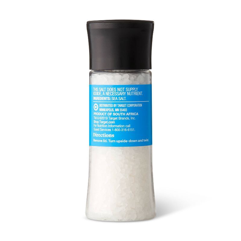 slide 2 of 3, Sea Salt with Grinder - 3.5oz - Good & Gather™, 3.5 oz