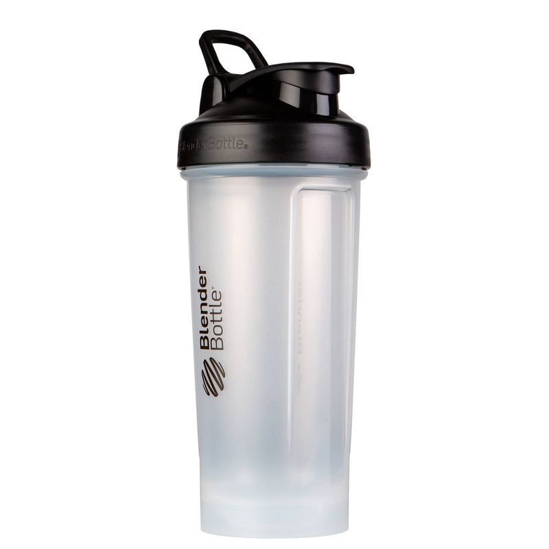 slide 3 of 4, BlenderBottle 28oz Classic Bottle With Loop - Clear/Black, 1 ct