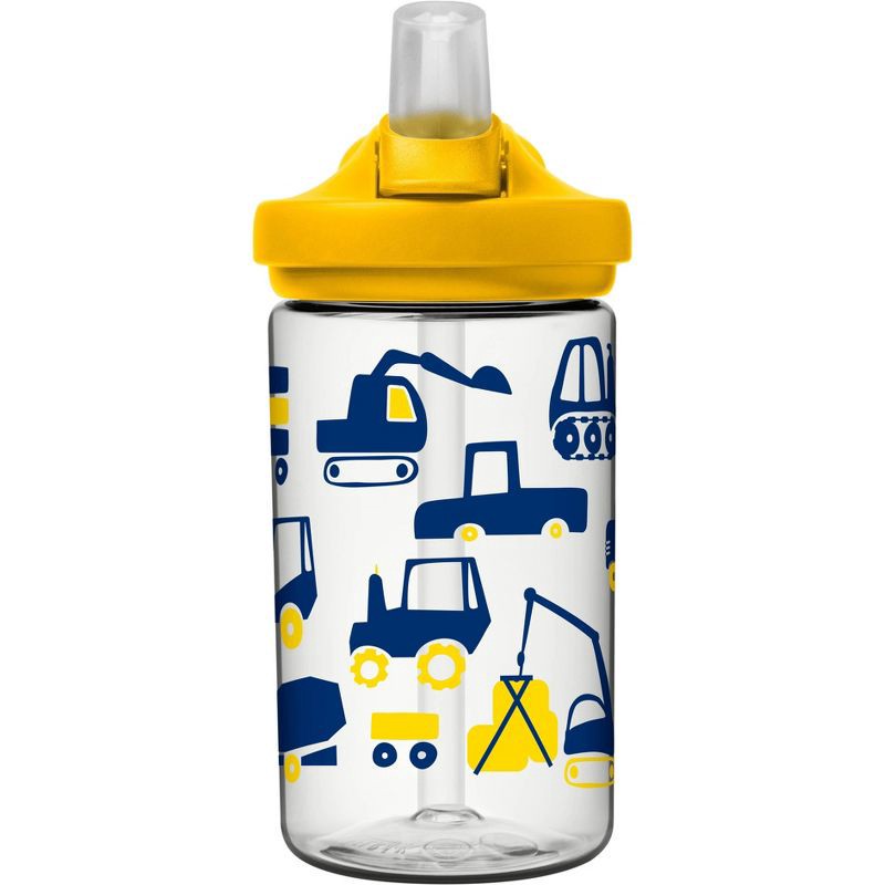 slide 2 of 7, CamelBak Eddy+ 14oz Kids' Tritan Renew Water Bottle - Construction, 14 oz