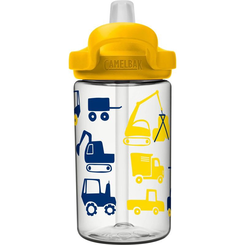 slide 4 of 7, CamelBak Eddy+ 14oz Kids' Tritan Renew Water Bottle - Construction, 14 oz